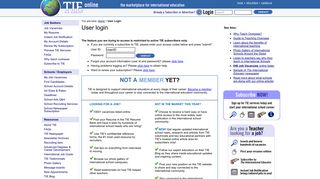 
                            9. User Login - Tieonline Teaching Jobs | International Job Teaching ...