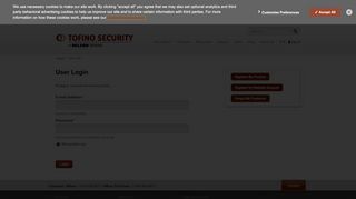 
                            3. User Login | Tofino Industrial Security Solution