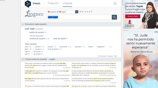 
                            7. user login - Traducción al español – Linguee