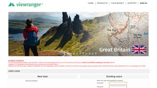 
                            7. User Login - ViewRanger Shop