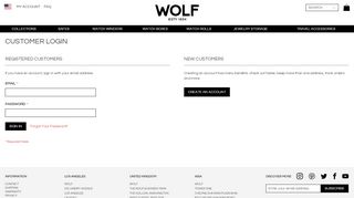 
                            8. User Login | WOLF