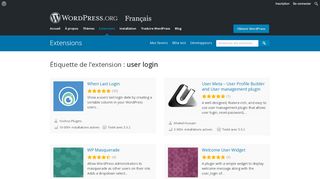 
                            5. user login | WordPress.org