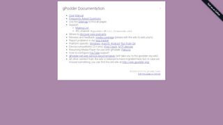 
                            7. User Manual - gPodderWiki