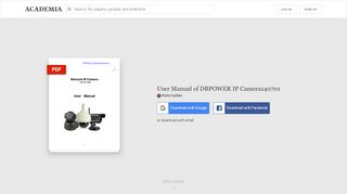 
                            2. User Manual of DBPOWER IP Camera140701 | Karla Guillen ...