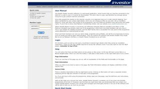 
                            3. User Manual - Treoc Investor - Treoc Software