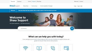 
                            5. User name for new Shaw router | Shaw Support - Shaw Communications