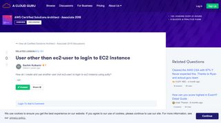
                            9. User other than ec2-user to login to EC2 instance - Course ...