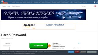 
                            8. User & Password - Adsl Solution
