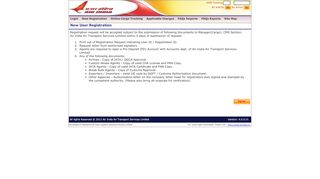 
                            4. User Registration - Air India