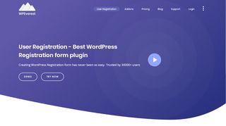 
                            6. User Registration: Best Free WordPress Registration Plugin - WPEverest