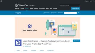 
                            3. User Registration – Custom Registration Form, Login And User Profile ...