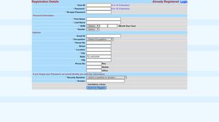 
                            10. User Registration - eSeva