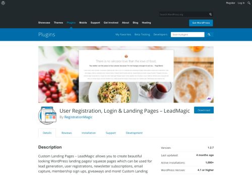 
                            6. User Registration, Login & Landing Pages – LeadMagic | ...