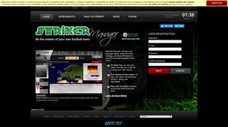 
                            4. User registration - Striker Manager