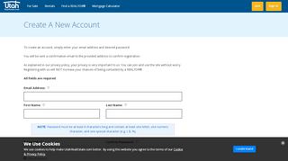 
                            4. User Registration | UtahRealEstate.com