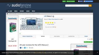 
                            12. User reviews: reFX Nexus 2 - Audiofanzine