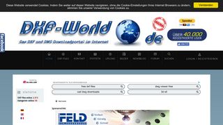 
                            6. User Statistik - DXF-World.de