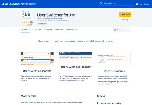 
                            9. User Switcher for Jira | Atlassian Marketplace