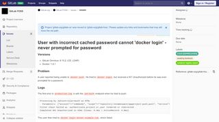 
                            13. User with incorrect cached password cannot 'docker login' - never ...