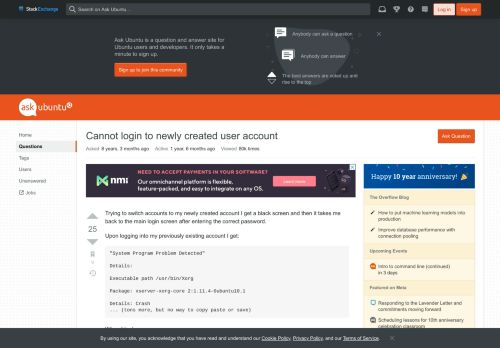 
                            3. useradd - Cannot login to newly created user account - Ask Ubuntu