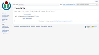 
                            9. User:GKFX - Wikimedia Login Wiki