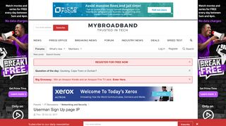 
                            6. Userman Sign Up page IP | MyBroadband