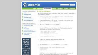 
                            4. Usermin and Apache - Webmin