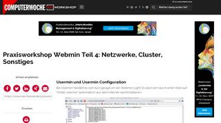 
                            11. Usermin und Usermin Configuration - Praxisworkshop Webmin Teil 4 ...