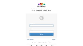 
                            6. Username / Password Sign In - MultiChoice Africa Accounts