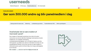 
                            7. Userneeds' panel er Danmarks største onlinepanel