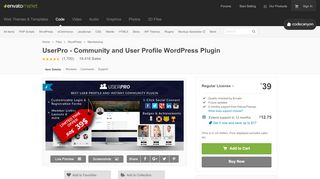 
                            3. UserPro - Community and User Profile WordPress Plugin by ...