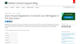 
                            12. Users Already Registered In An Events Can Still Register In The ...