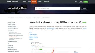 
                            12. Users and Sessions | SEMrush Knowledge Base question - Billing and ...