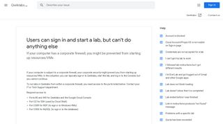 
                            3. Users can sign in and start a lab, but can't do anything else - Qwiklabs ...