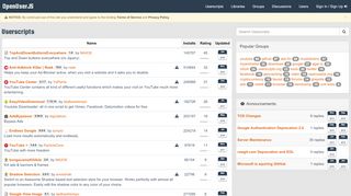
                            10. Userscripts - OpenUserJS