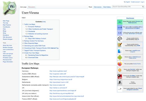 
                            9. User:Vicuna - OpenStreetMap Wiki