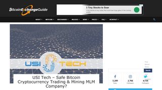 
                            9. USI TECH Coin ICO Review - Company Launches Initial Coin Offering?