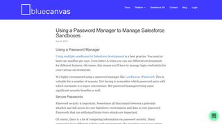 
                            9. Using a Password Manager to Manage Salesforce ...