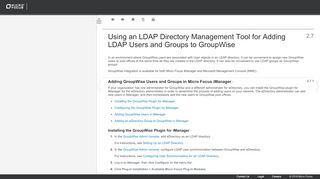 
                            3. Using an LDAP Directory Management Tool for Adding LDAP Users ...