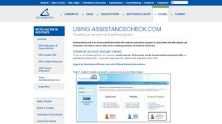 
                            5. Using AssistanceCheck.com - Metropolitan Council