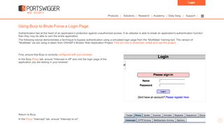 
                            6. Using Burp to Brute Force a Login Page | Burp Suite Support Center