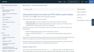 
                            3. Using Cache Control to control an HTTP client's cache duration