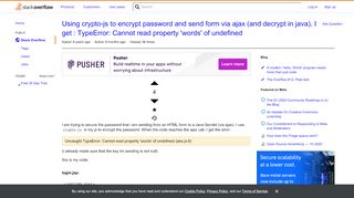 
                            5. Using crypto-js to encrypt password and send form via ajax (and ...