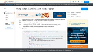 
                            4. Using custom login button with Twitter Fabric? - Stack Overflow