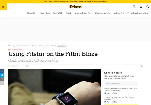 
                            9. Using Fitstar on the Fitbit Blaze | iMore