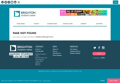 
                            6. Using Google Forms - Brighton Students' Union