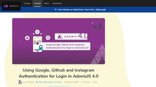 
                            9. Using Google, Github and Instagram Authentication for Login in ...
