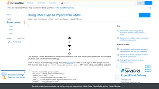 
                            11. Using IMAPSync to import from GMail - Stack Overflow