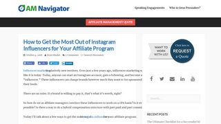 
                            9. Using Instagram Influencers in Your Affiliate Program | Influencer ...