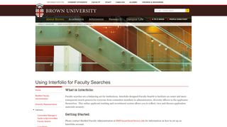 
                            8. Using Interfolio for Faculty Searches | Faculty Searches